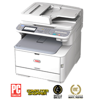 Máy in đa năng OKI MC362dn, tương đương máy Photocopy màu cao cấp.